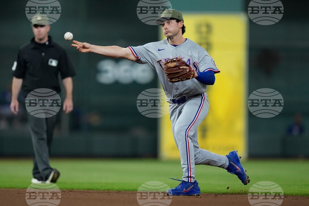 Rangers Astros Baseball
