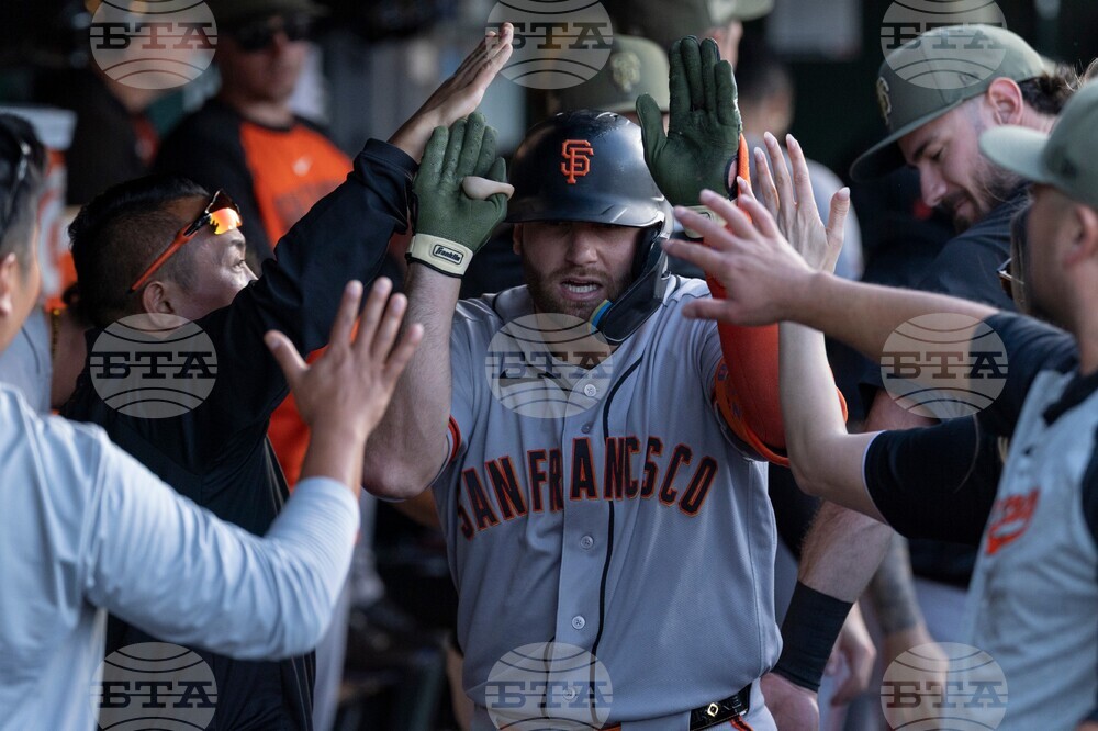 Giants Athletics Baseball