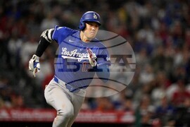 Dodgers Angels Baseball