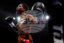 APTOPIX Davis Humaine Boxing
