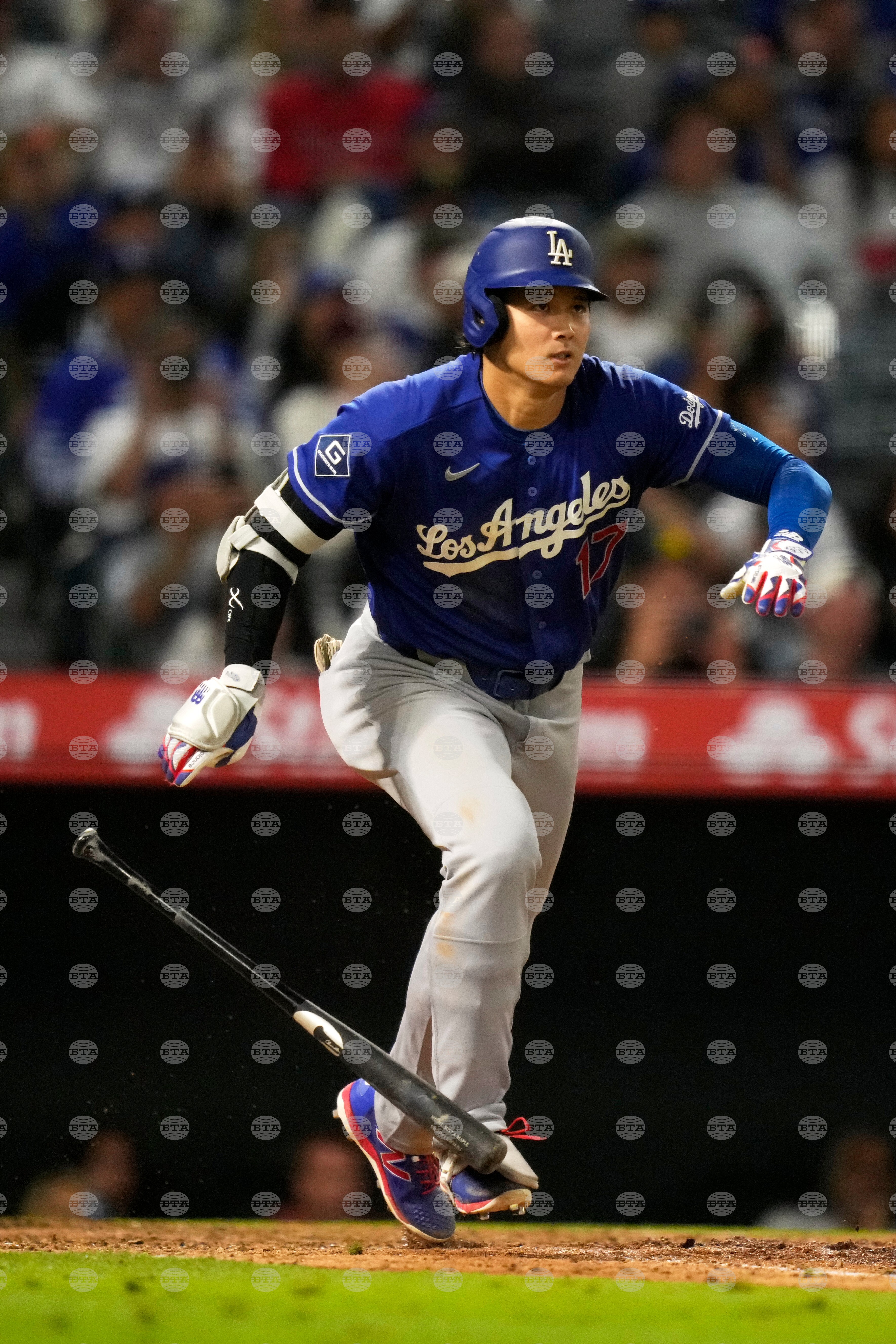 Dodgers Angels Baseball