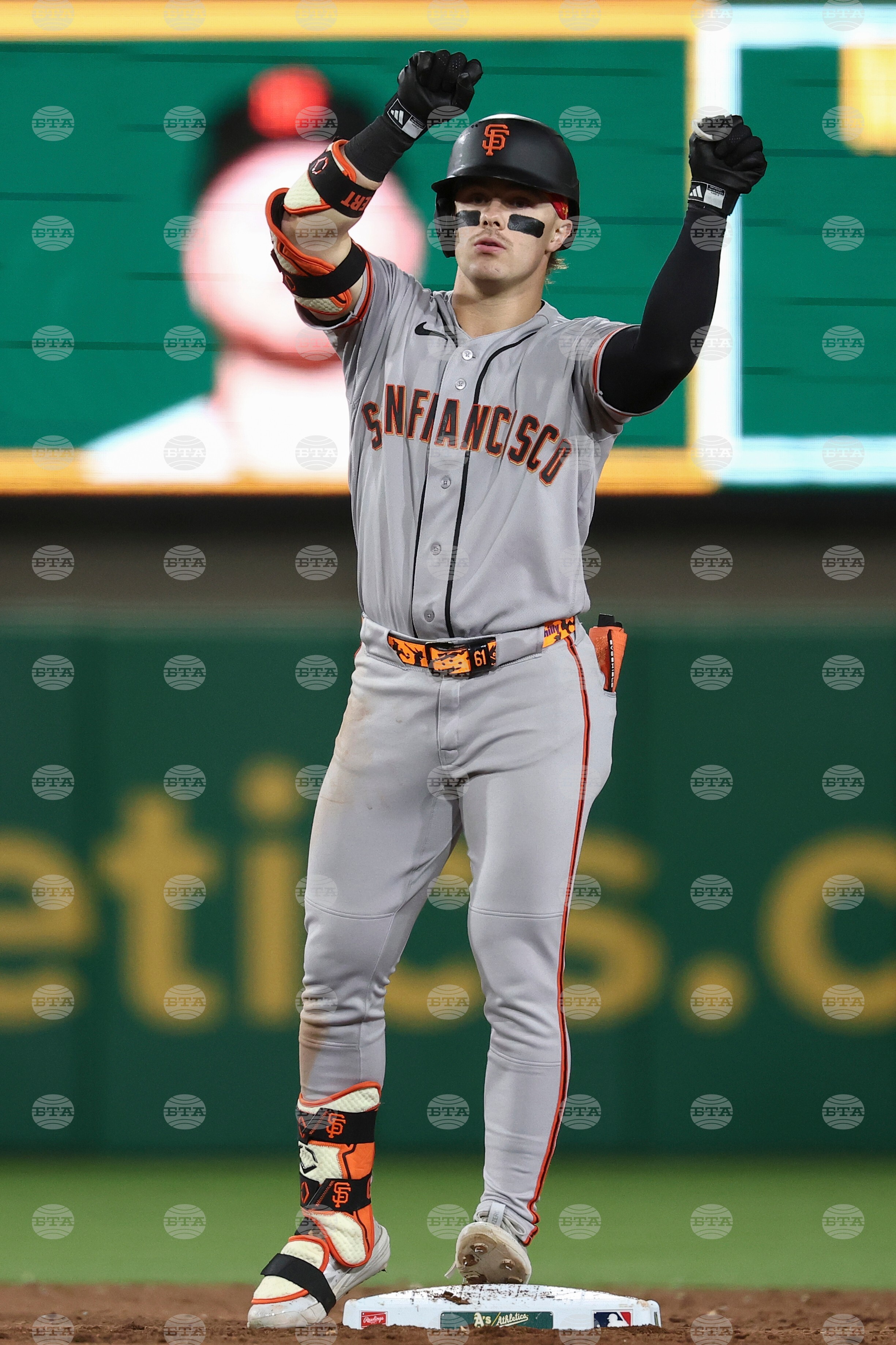 Giants Athletics Baseball