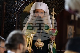 Патриарх Даниил - литургия - св. Николай Софийски