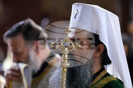 Патриарх Даниил - литургия - св. Николай Софийски
