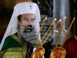 Патриарх Даниил - литургия - св. Николай Софийски