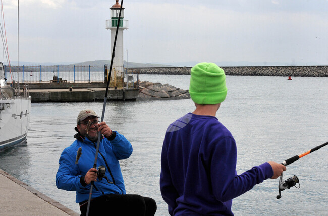 Бургас - пристанище - рибари