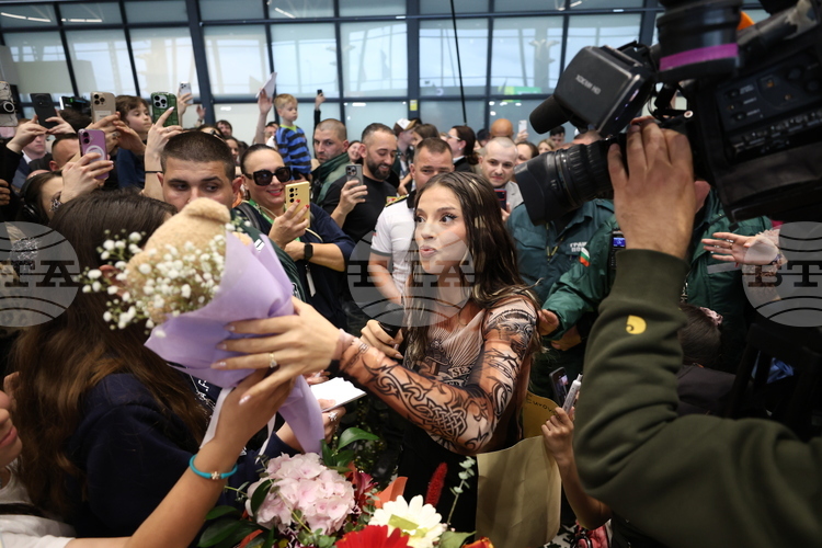 Dara Back in Sofia after Eurovision Victory: We Did Something Great for Bulgarian Music