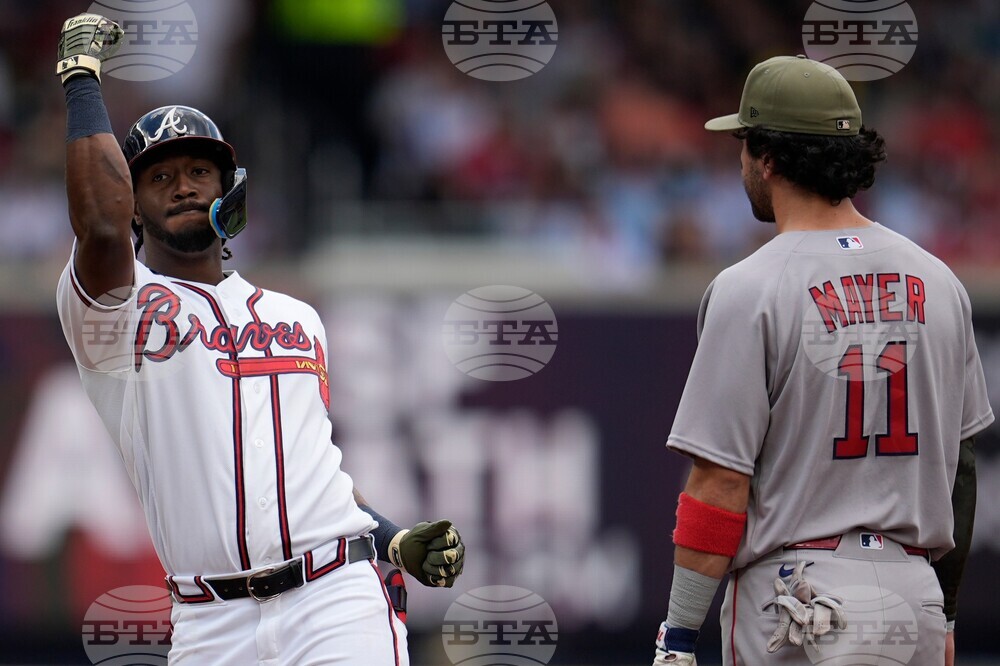 Red Sox Braves Baseball