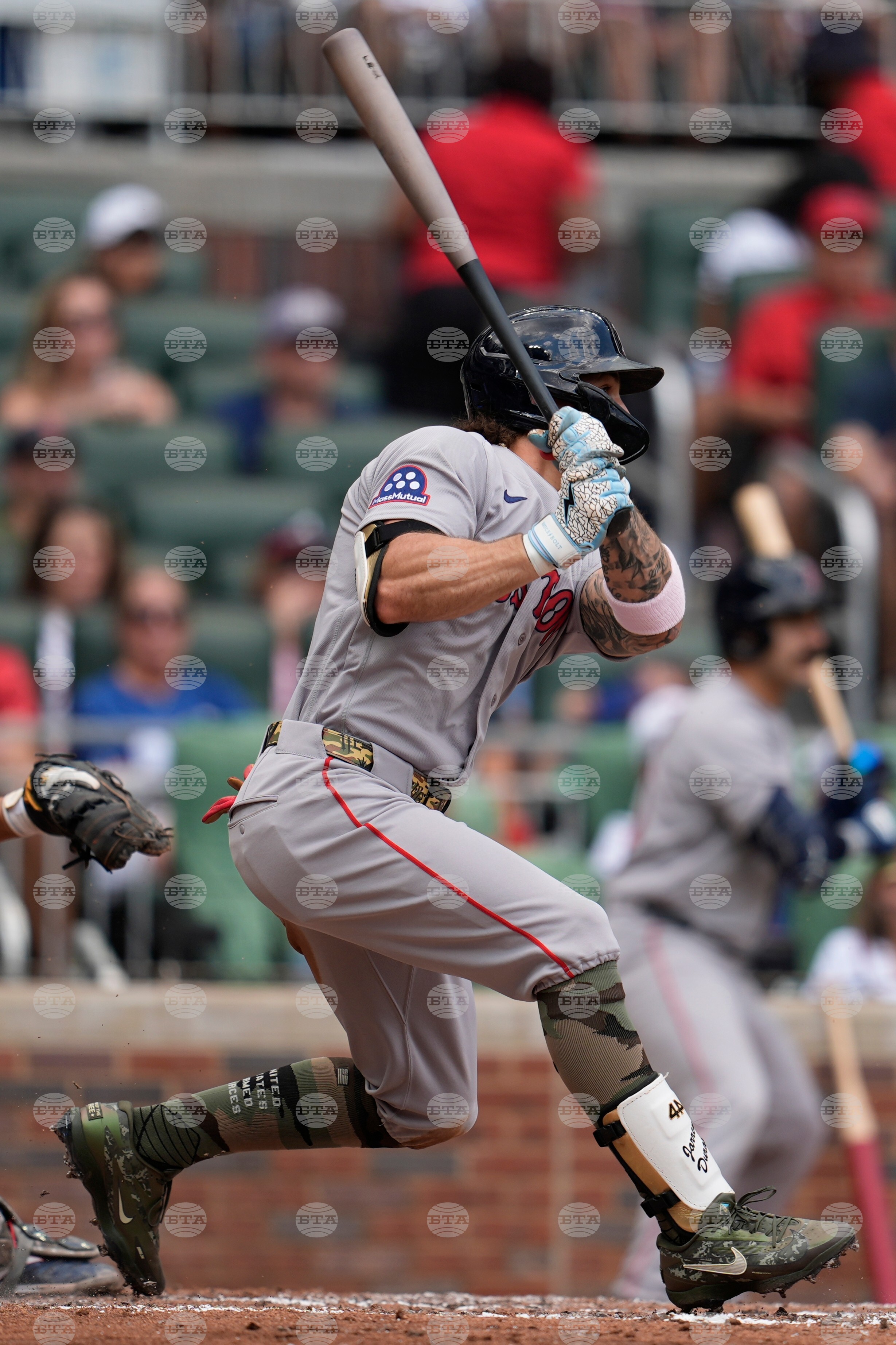 Red Sox Braves Baseball