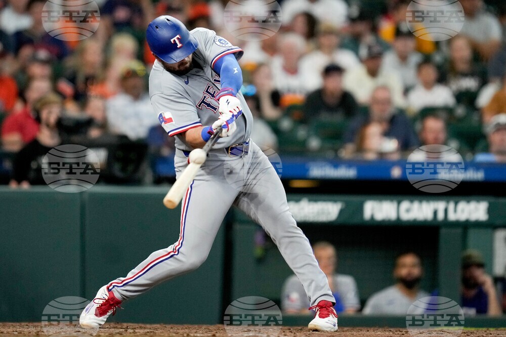 Rangers Astros Baseball
