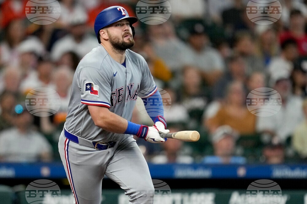 Rangers Astros Baseball