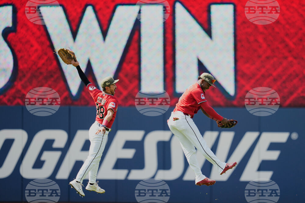 APTOPIX Reds Guardians Baseball