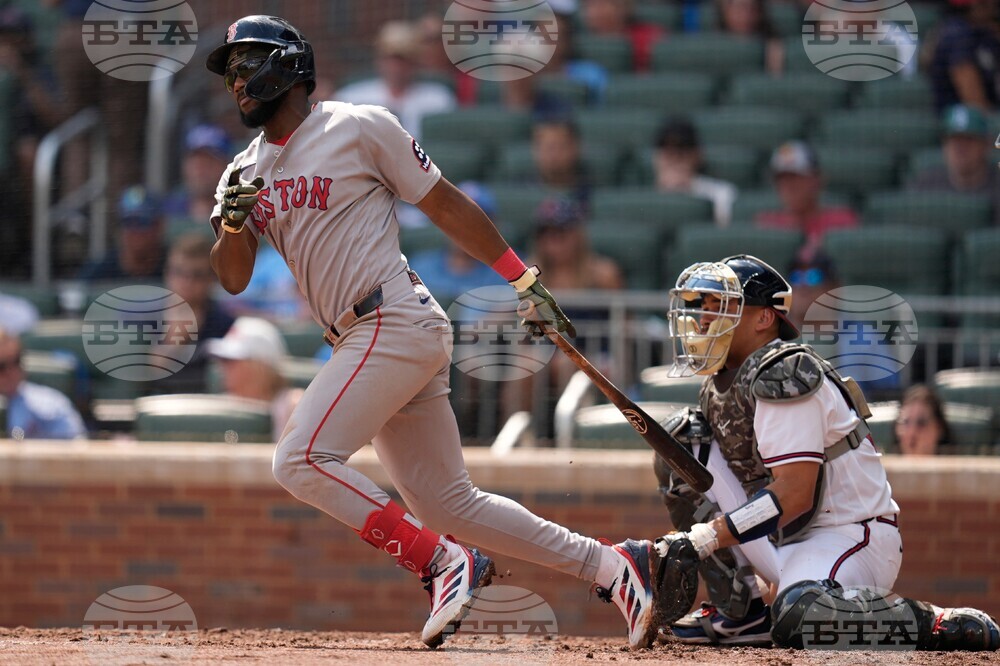 Red Sox Braves Baseball