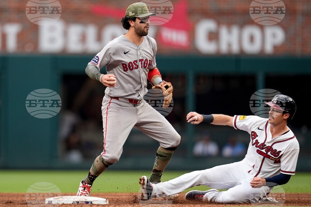 Red Sox Braves Baseball