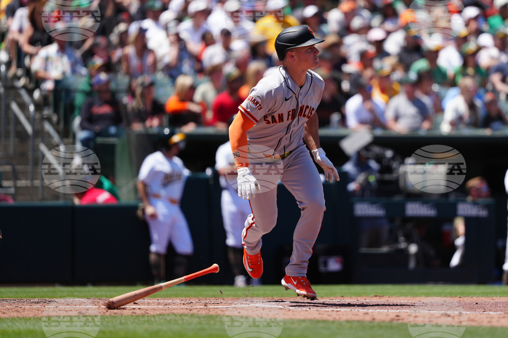 Giants Athletics Baseball