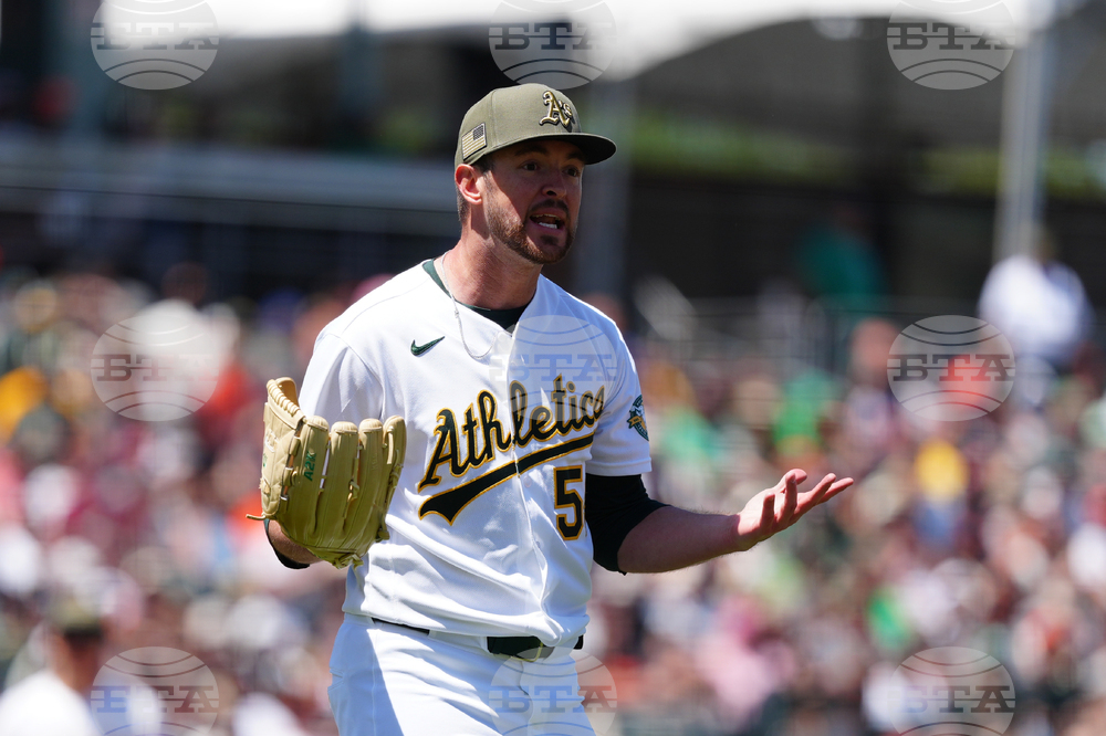 Giants Athletics Baseball