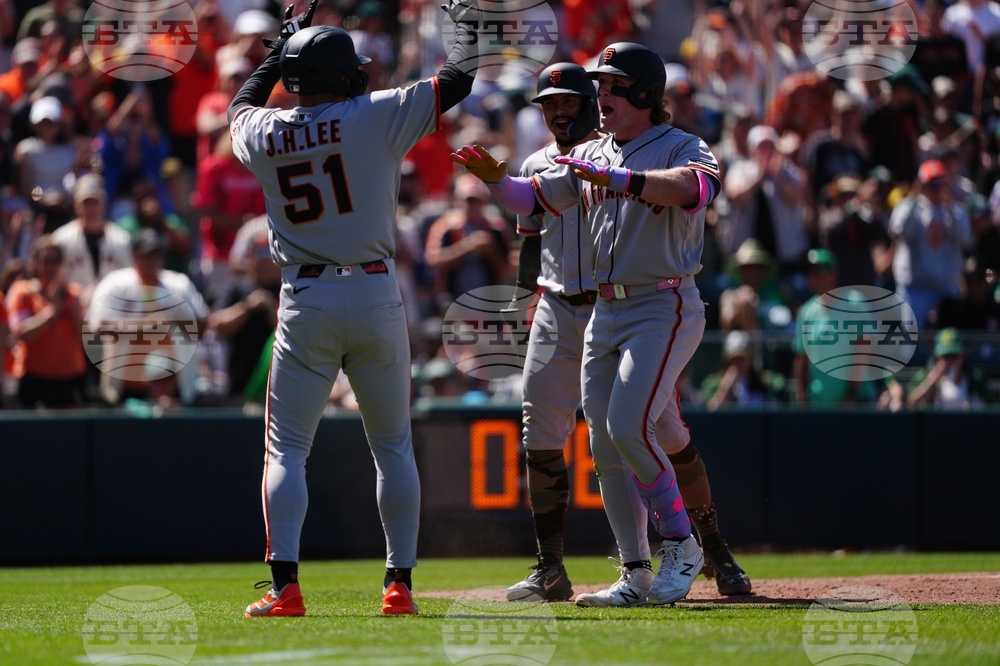 Giants Athletics Baseball