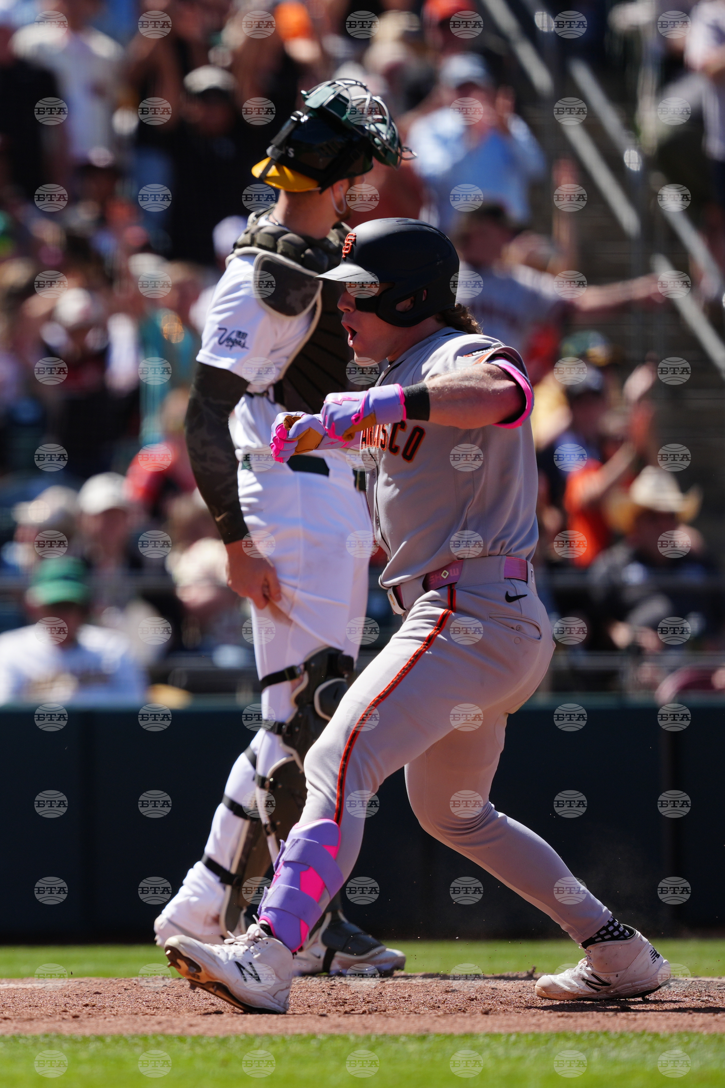 Giants Athletics Baseball