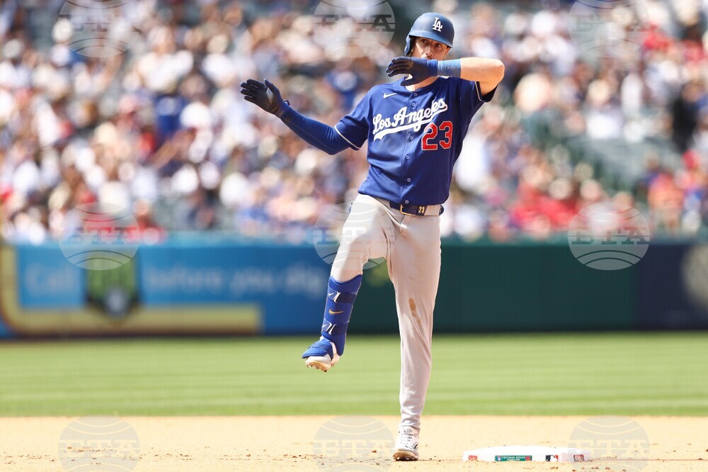 Dodgers Angels Baseball