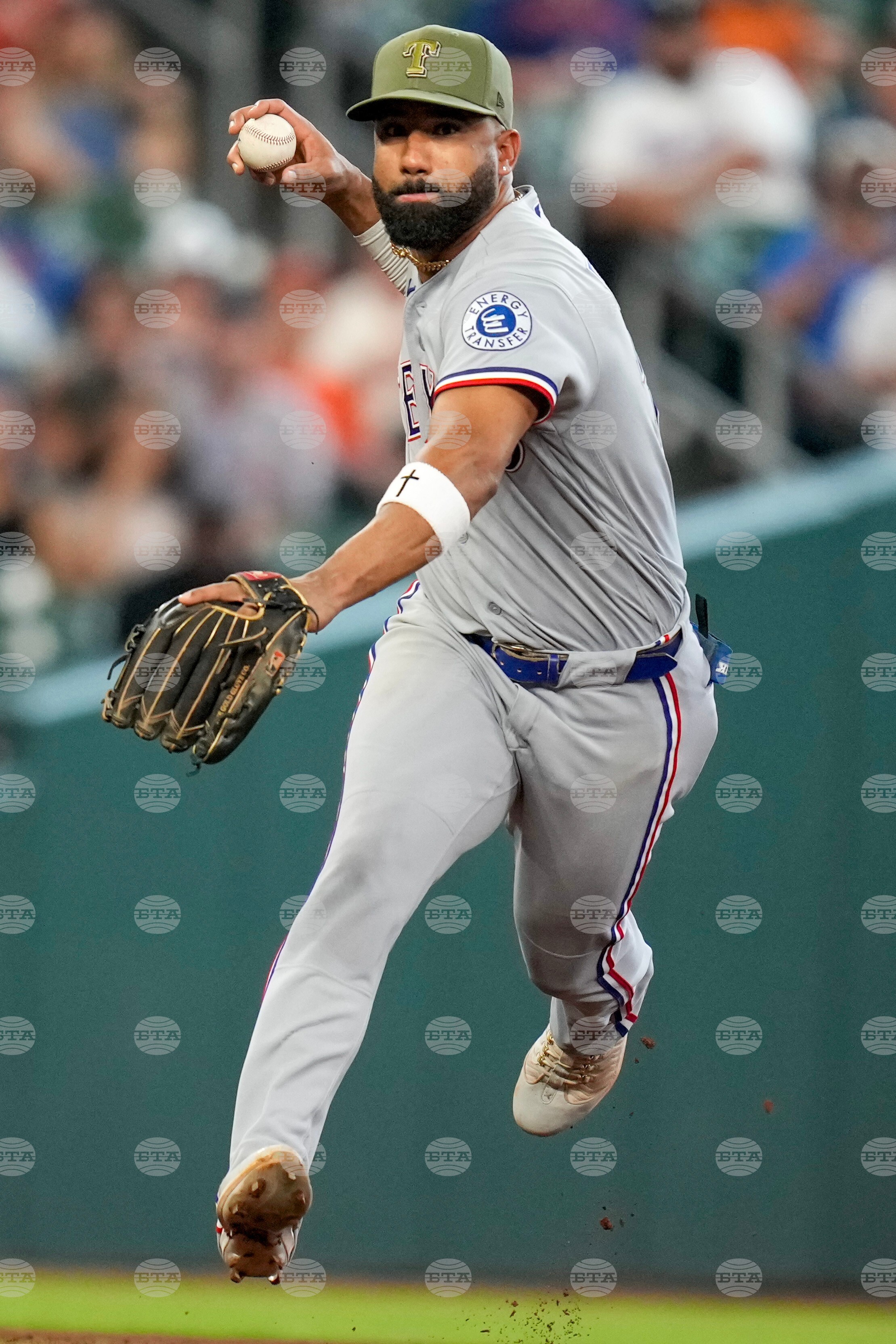 Rangers Astros Baseball
