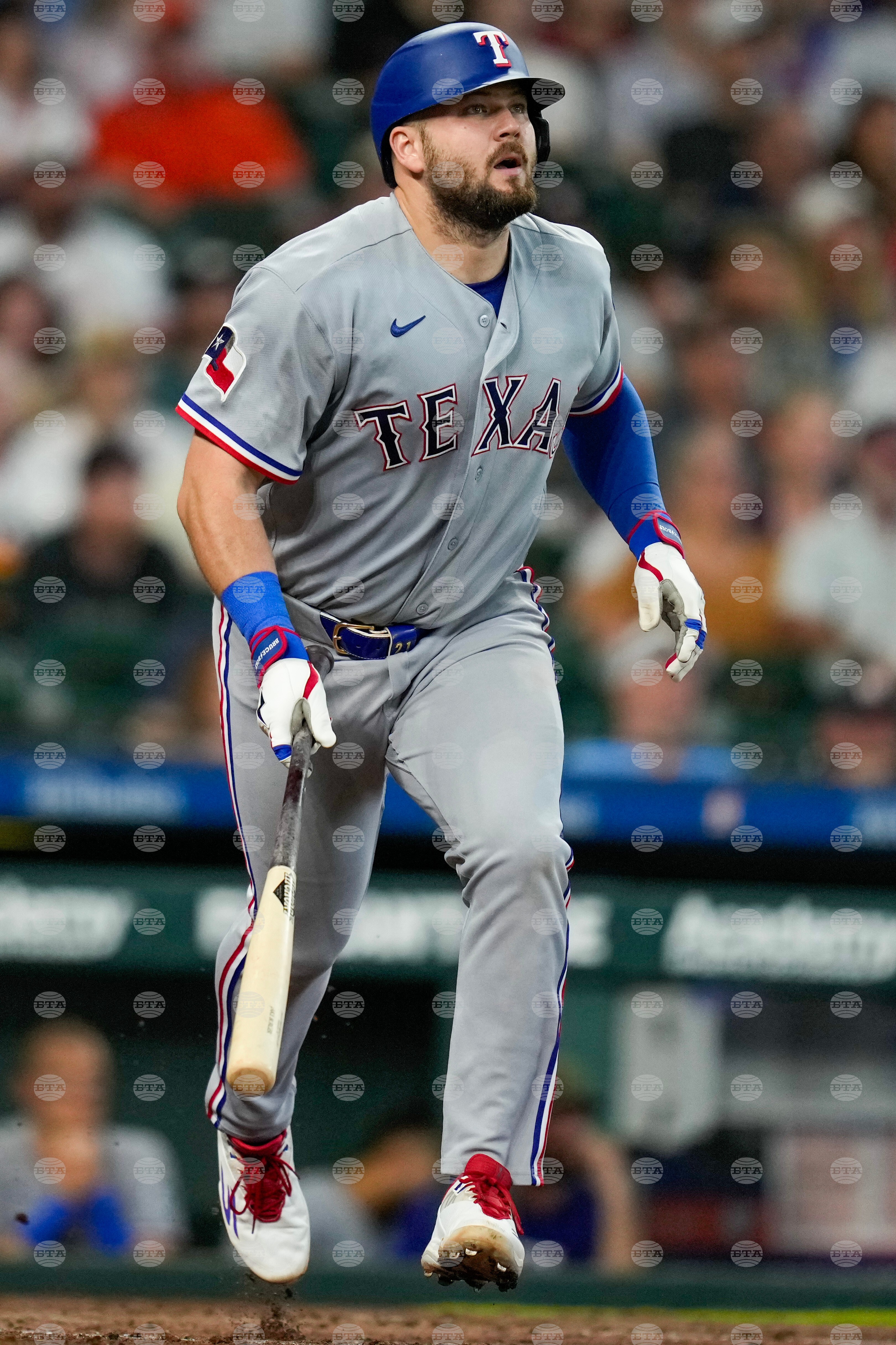 Rangers Astros Baseball