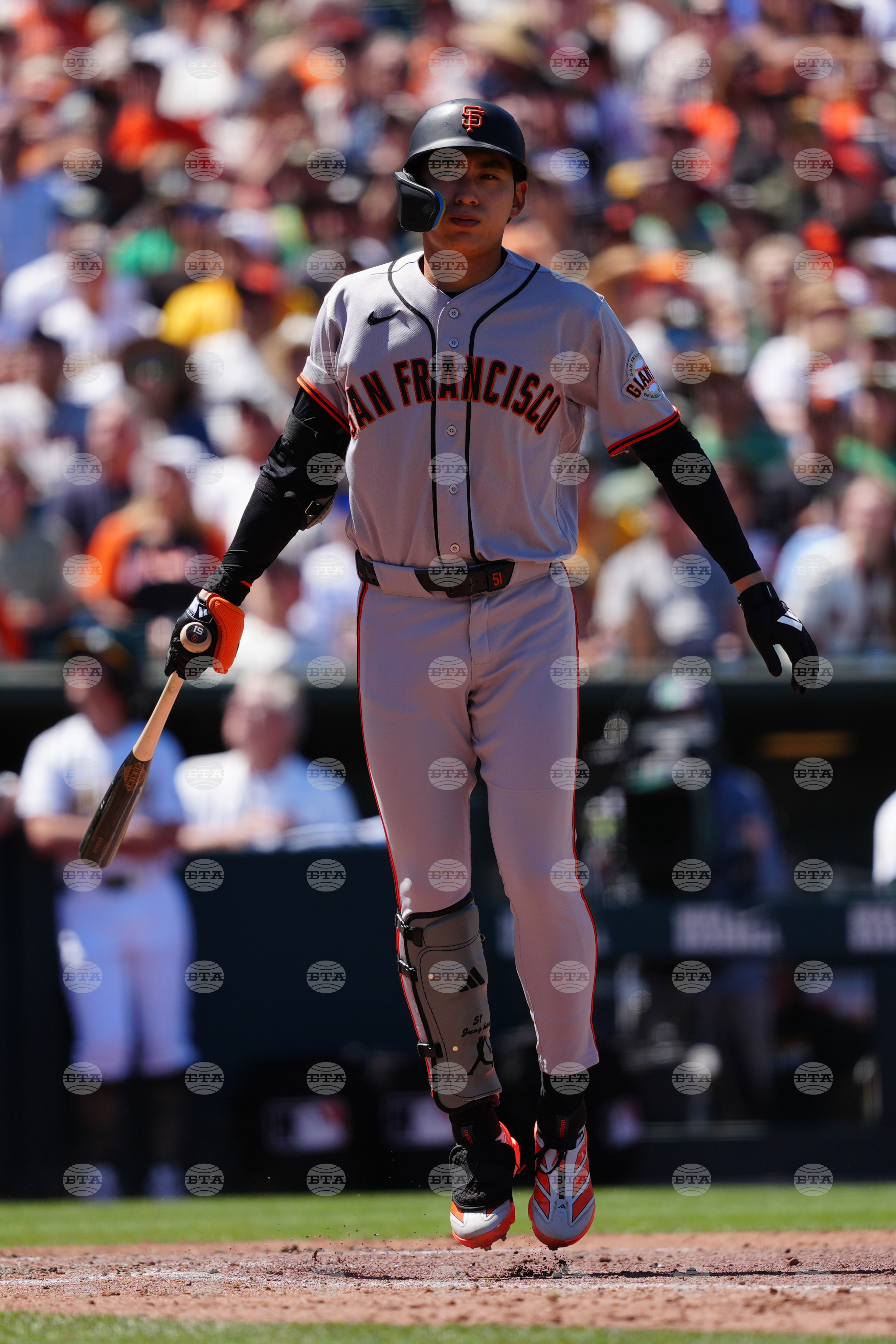 Giants Athletics Baseball