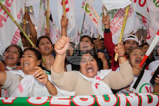 APTOPIX Peru Election