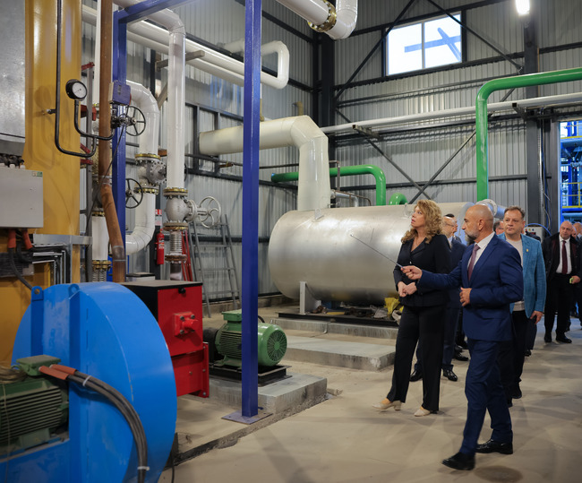 President Iotova Visits Plant in Azerbaijan Built with Bulgarian Investment
