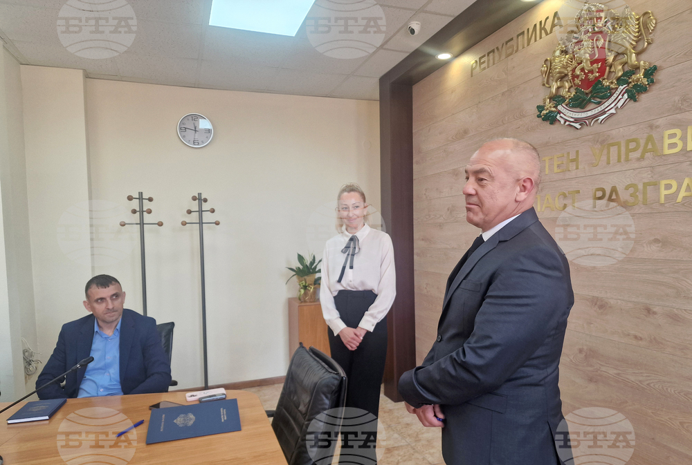 Разград - Косьо Косев - встъпване в длъжност
