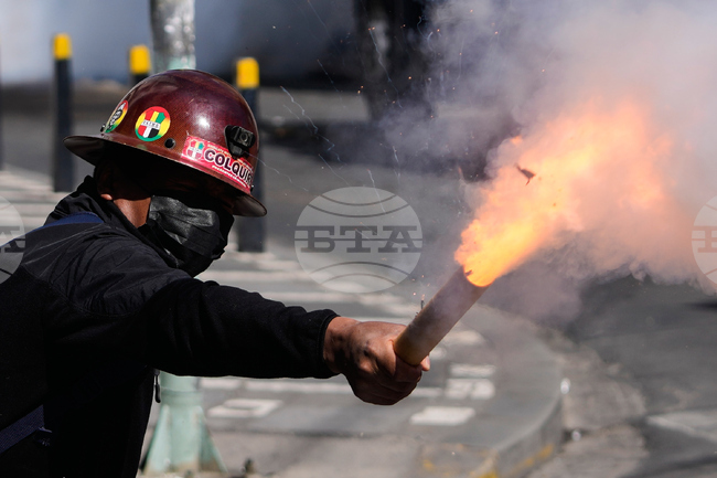 APTOPIX Bolivia Protest