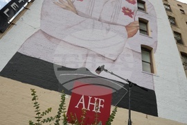 Joyful Crowd Celebrates Dolores Huerta as AHF’s New Robert Vargas Mural Unveiled