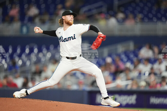 Braves Marlins Baseball