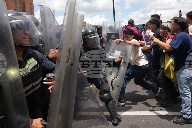 APTOPIX Venezuela Protest