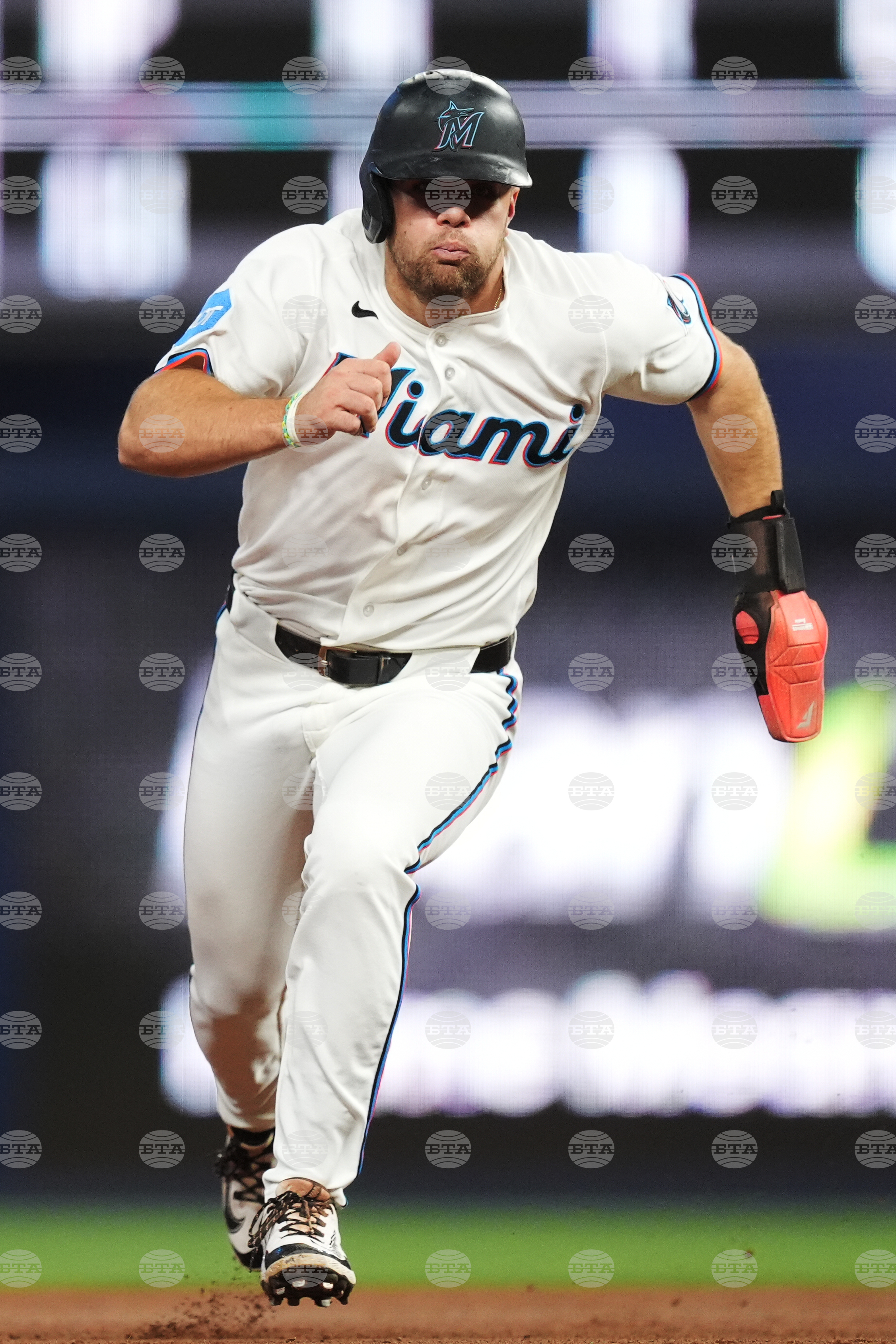 Braves Marlins Baseball