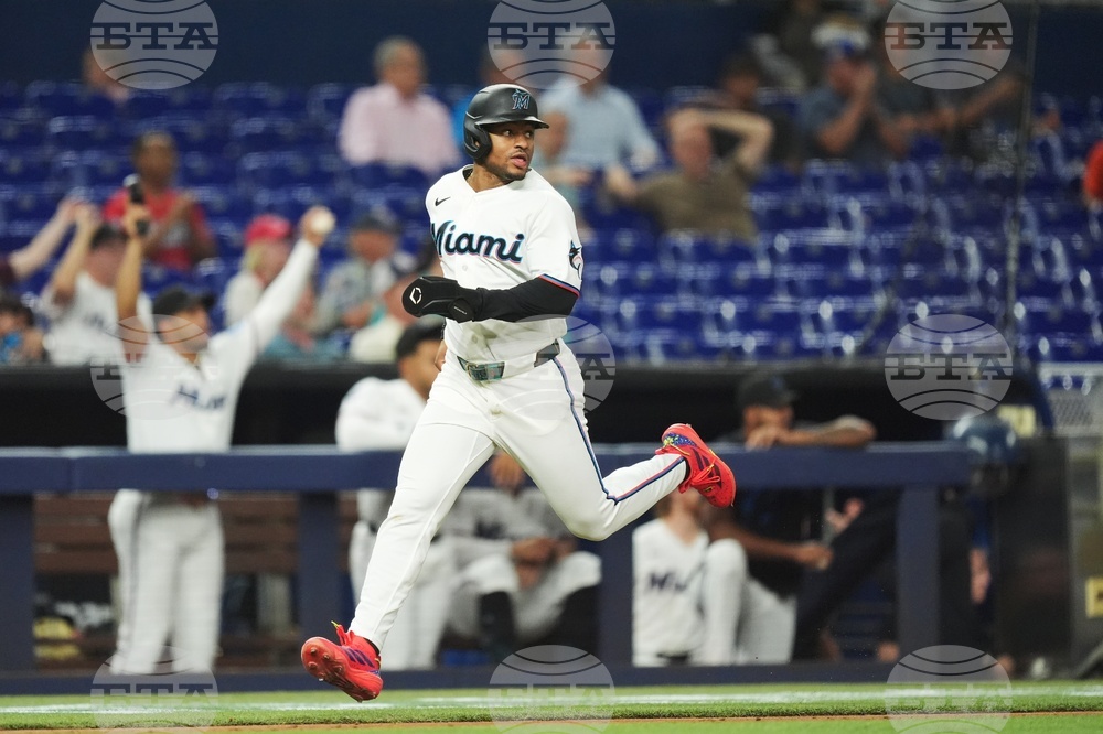 Braves Marlins Baseball