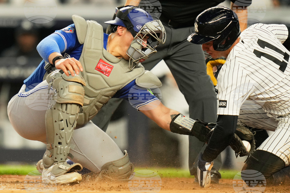 Blue Jays Yankees Baseball