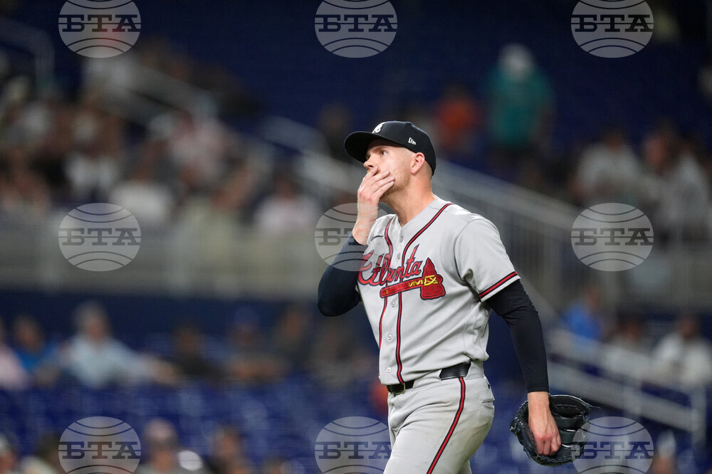 Braves Marlins Baseball