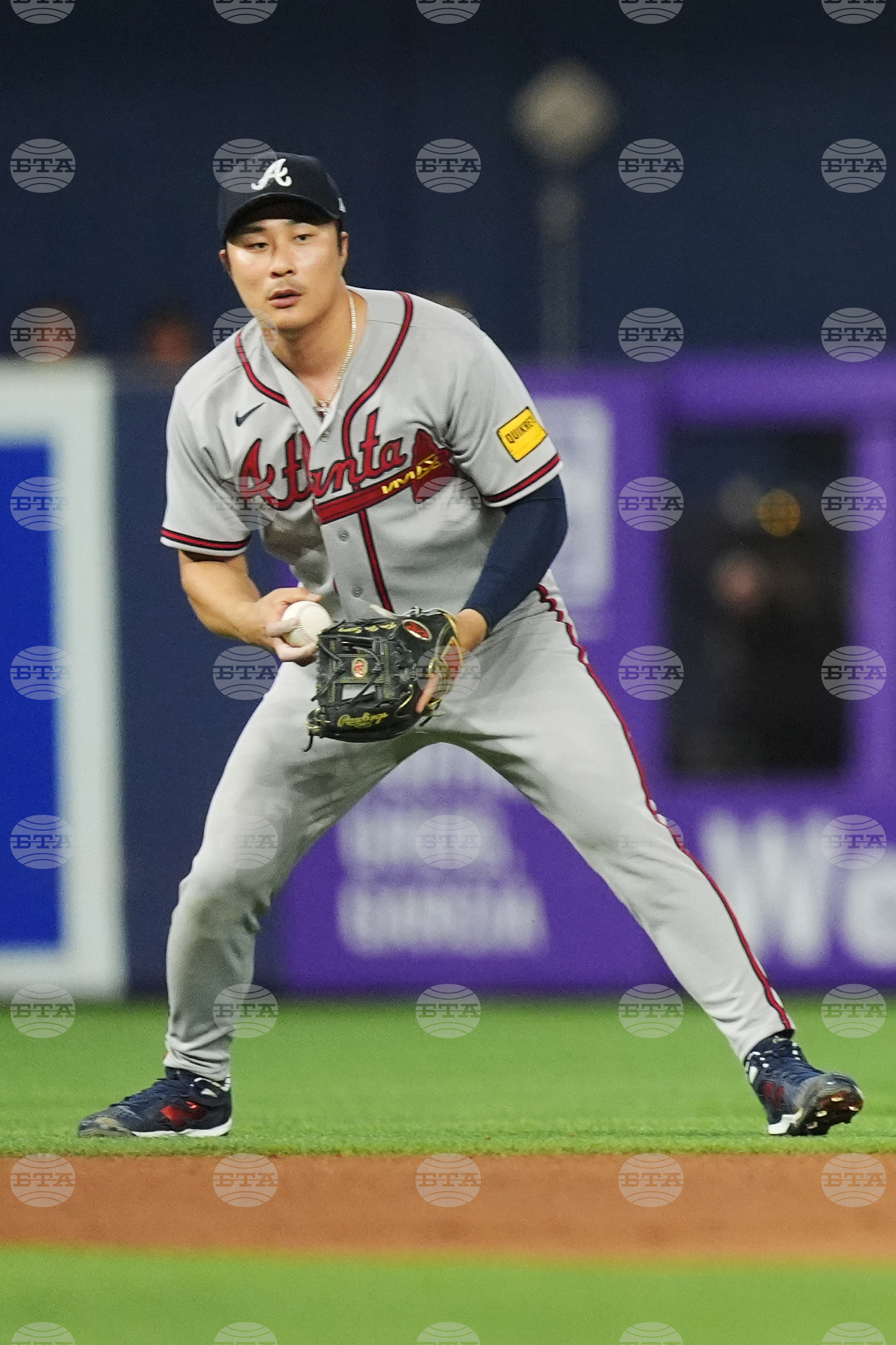 Braves Marlins Baseball