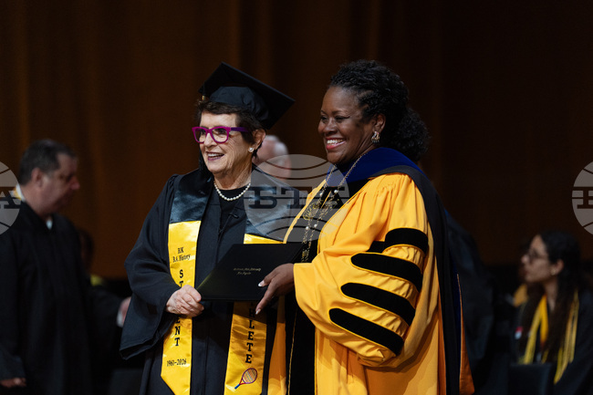 Billie Jean King Graduates