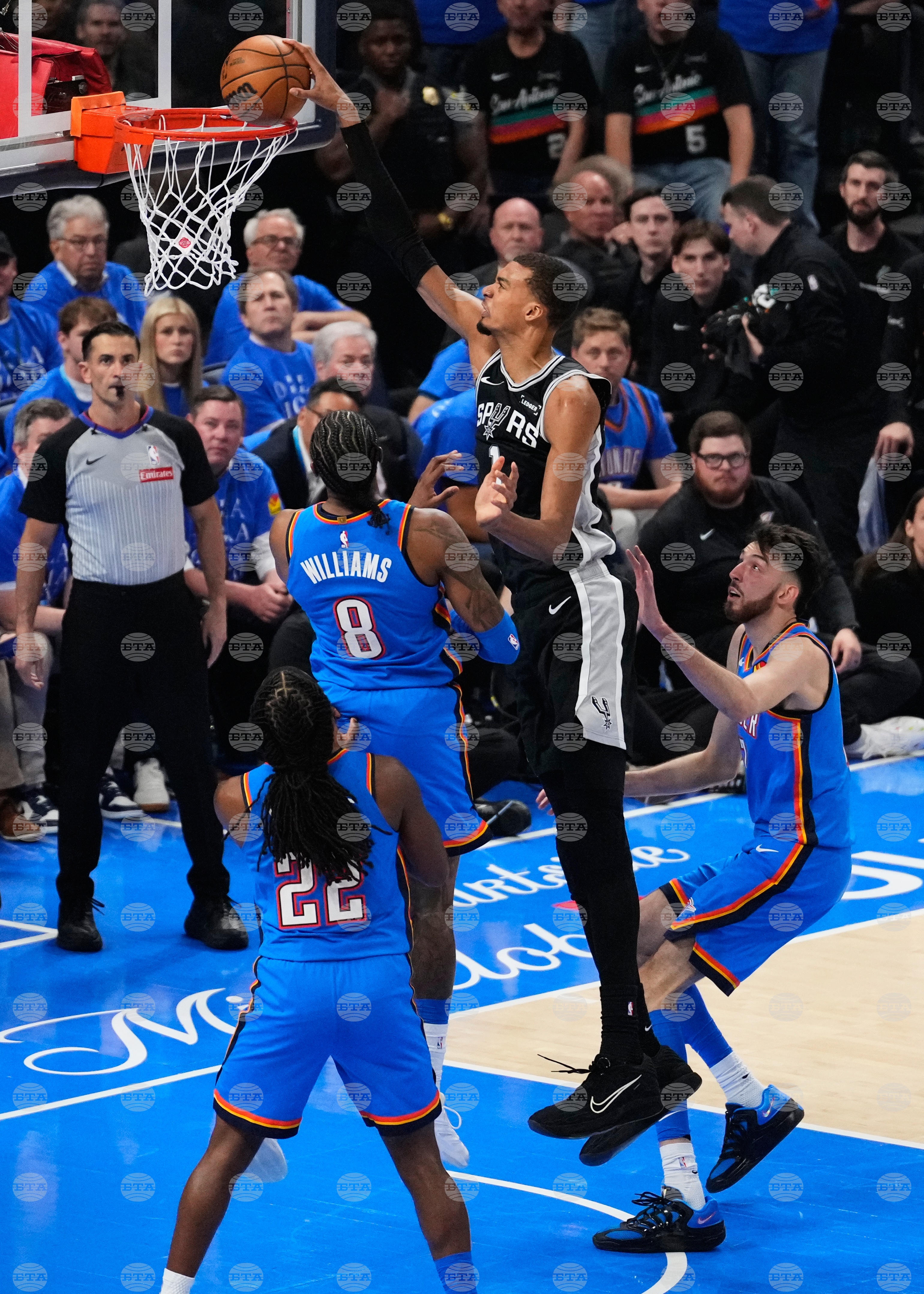 Spurs Thunder Basketball
