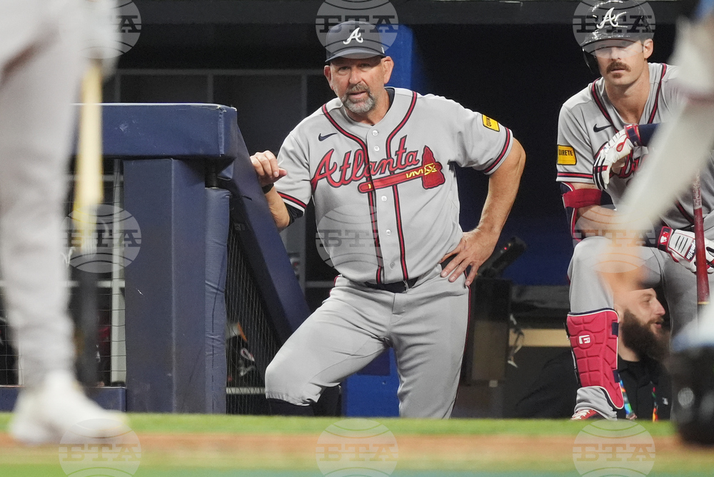 Braves Marlins Baseball
