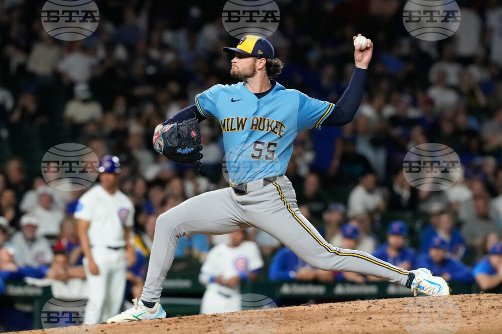 Brewers Cubs Baseball
