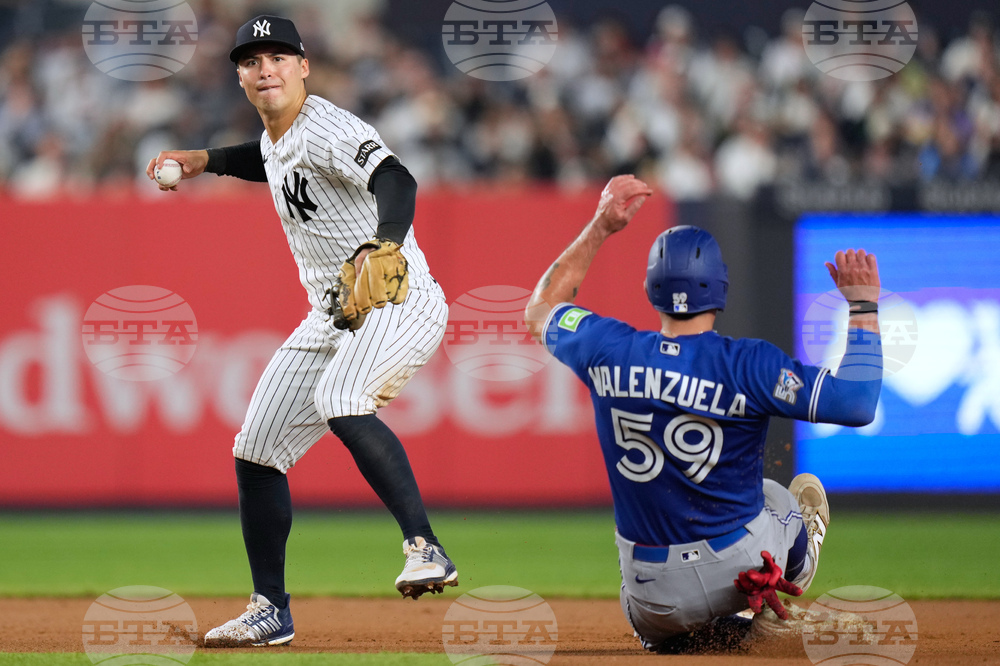 Blue Jays Yankees Baseball