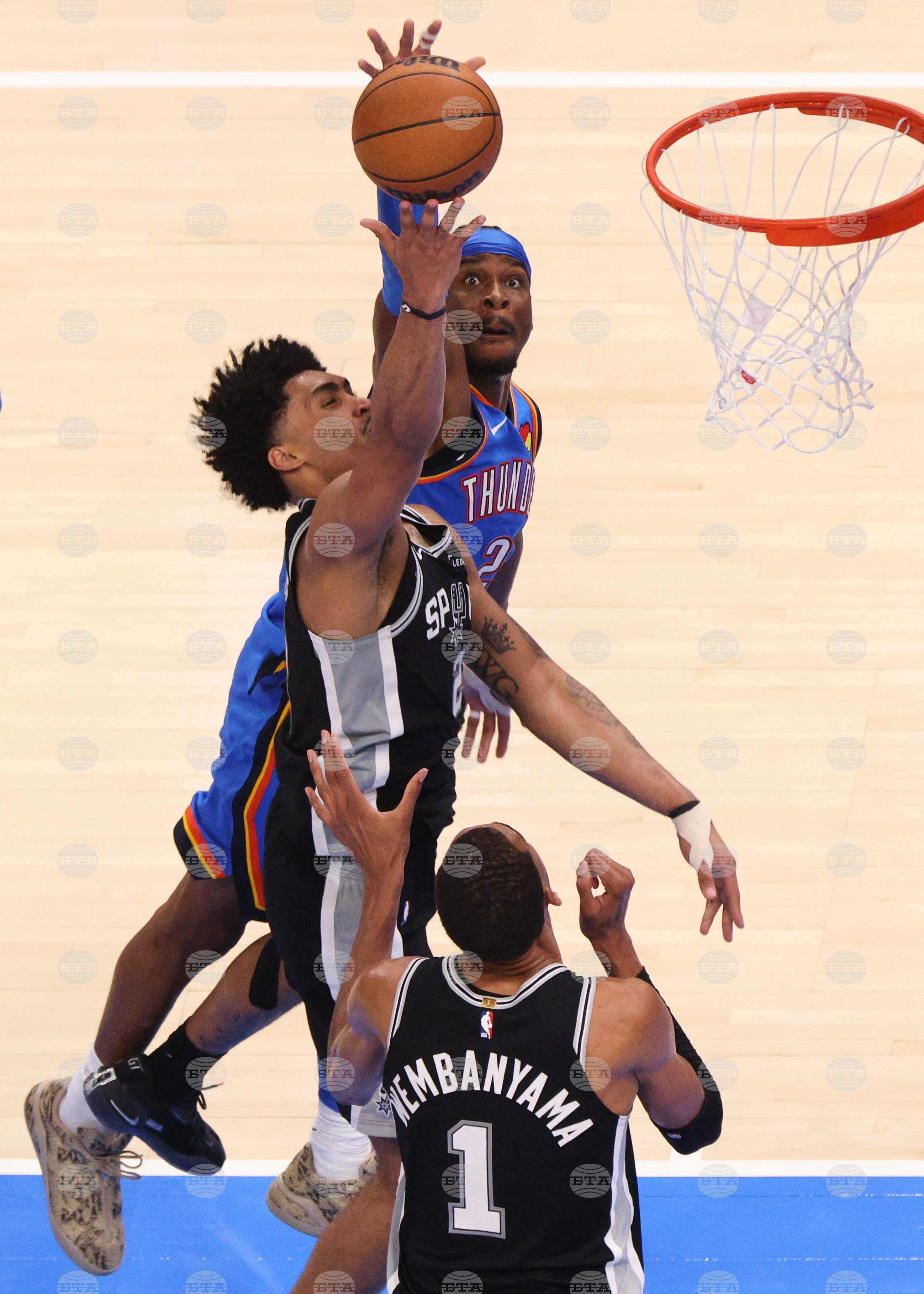 Spurs Thunder Basketball