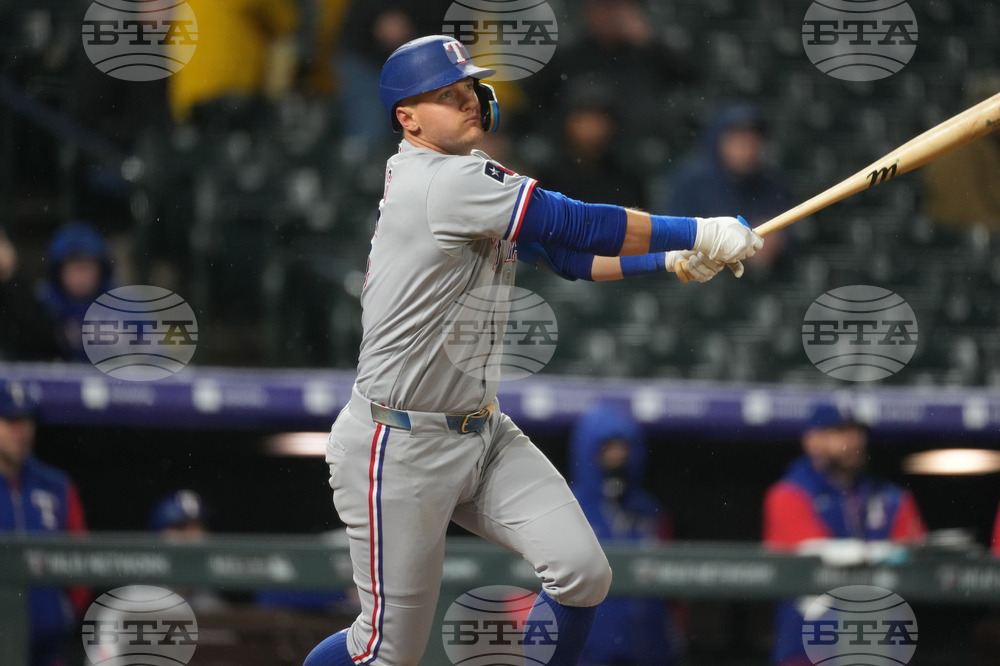 Rangers Rockies Baseball