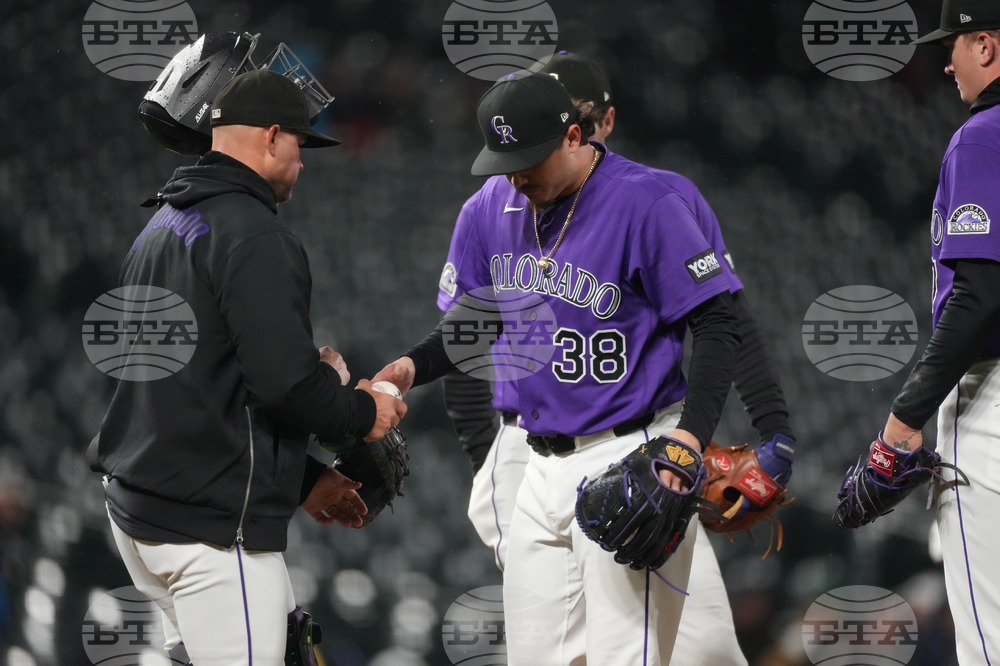 Rangers Rockies Baseball