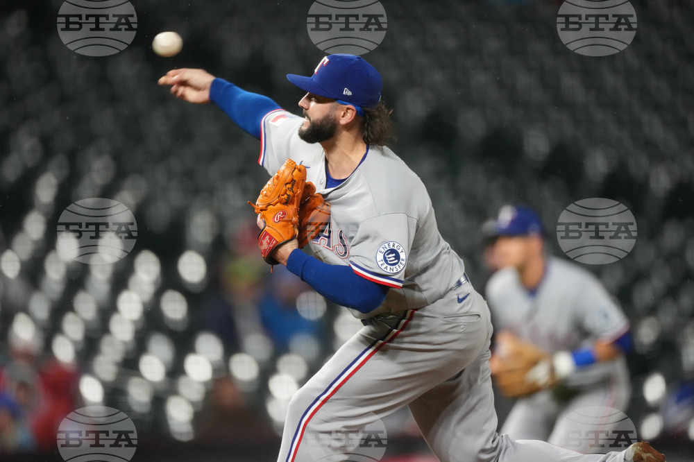 Rangers Rockies Baseball
