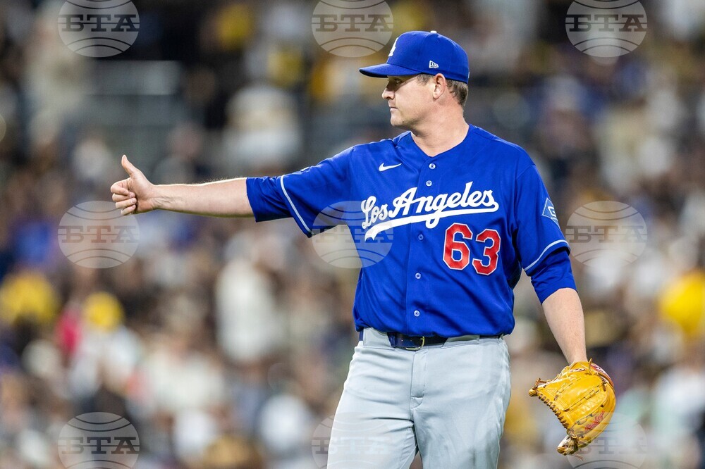 Dodgers Padres Baseball