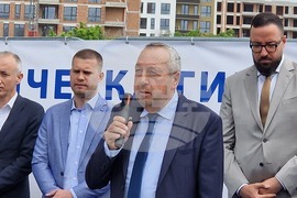 Пловдив - математическа гимназия - нова сграда - първа копка