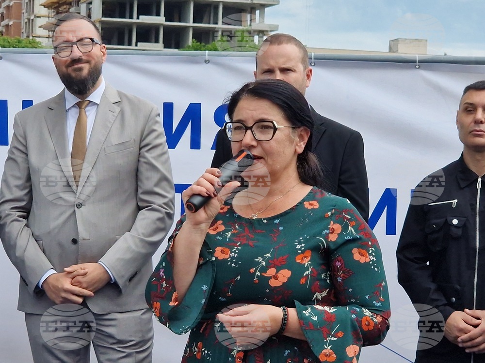 Пловдив - математическа гимназия - нова сграда - първа копка